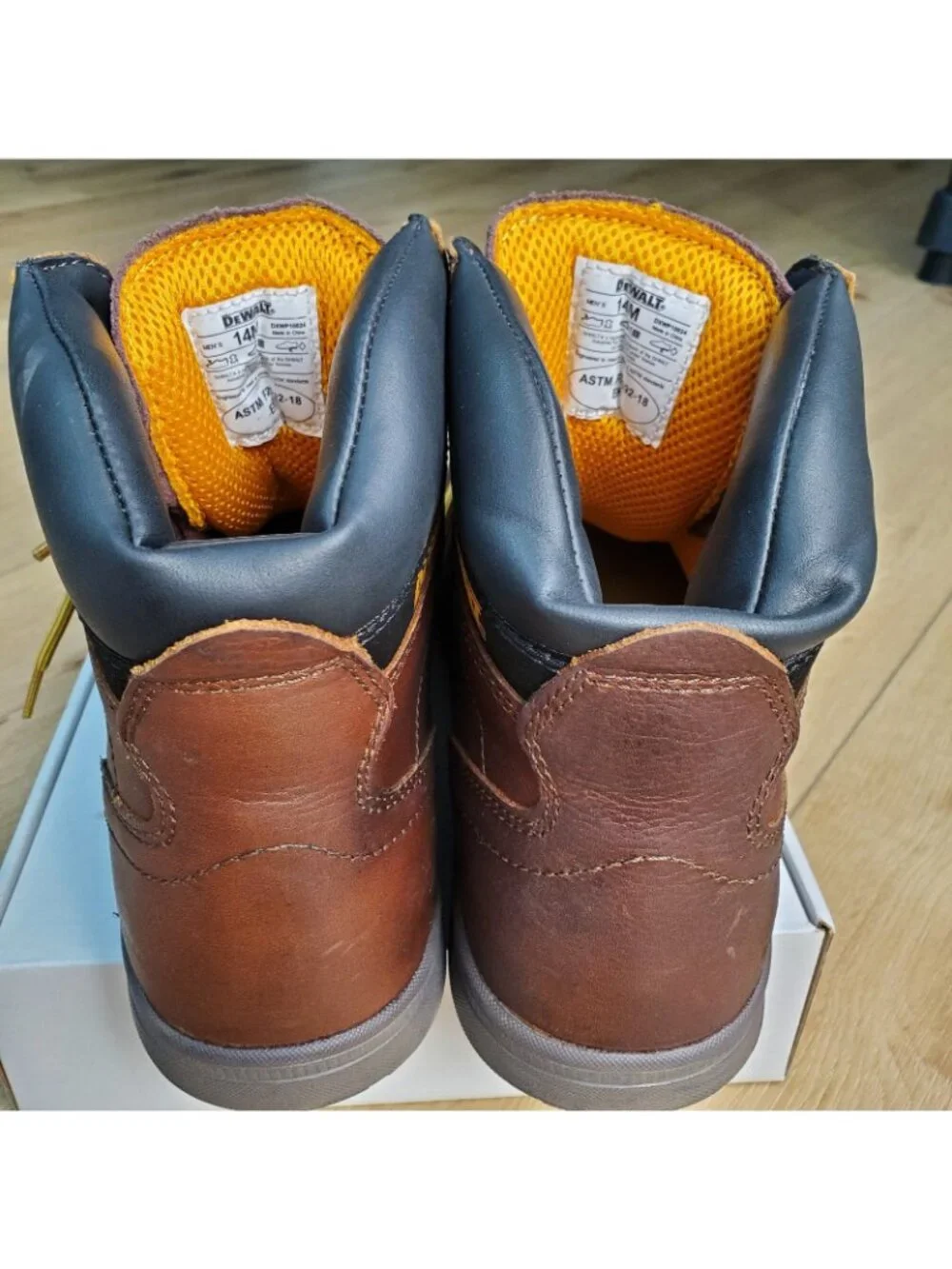Mens 14 M DeWalt Plasma PT Soft Toe Work Boot DXWP10024 Walnut 100% Original New